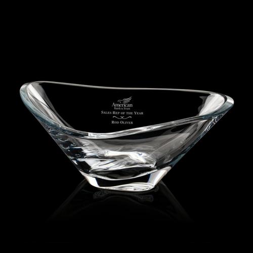 Corporate Awards - Crystal Awards - Vase and Bowl Awards - Wedgewood Bowl