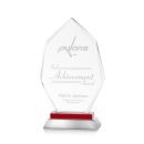 Nebraska Red Arch & Crescent Crystal Award