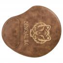 Rustic Engraves Gold Laserable Leatherette Mouse Pad