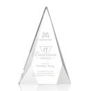 Rochester Clear Pyramid Crystal Award
