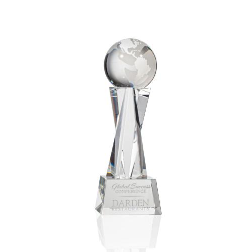 Corporate Awards - Havant Globe Optical Spheres Crystal Award