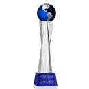 Havant Globe Blue/Silver Crystal Award
