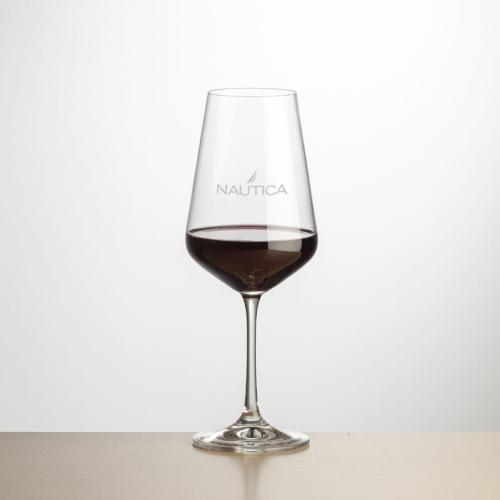 Corporate Gifts, Recognition Gifts and Desk Accessories - Etched Barware - Wine Glasses - Cannes Wine - Deep Etch
