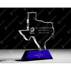 Employee Gifts - Custom State of Texas Award