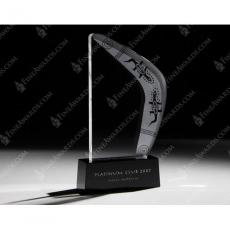 Employee Gifts - Crystal Boomerang Award