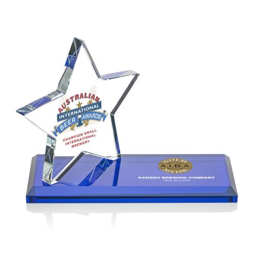 Corporate Awards - Northam Star Full Color Crystal Award