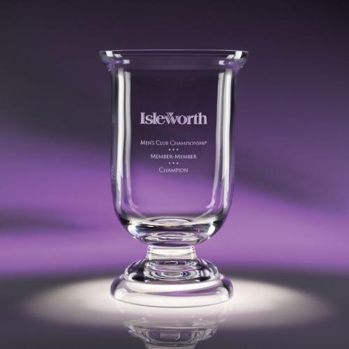 Corporate Awards - Crystal Awards - Vase and Bowl Awards - Narrative Optical Crystal Cup