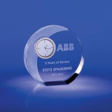 Employee Gifts - Buenos Optical Crystal Circle Clock