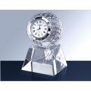 Clear Crystal Golf Ball Clock