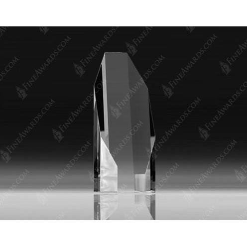 Corporate Awards - Crystal Awards - Obelisk Tower Awards - Crystal Octagon Tower Award