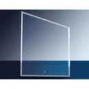 Cantebury Clear Glass Slant Rectangle Award