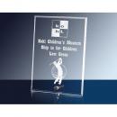 Cantebury Clear Glass Rectangle Award
