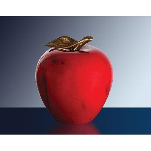 Corporate Gifts, Recognition Gifts and Desk Accessories - Apples - Red Marble Apple