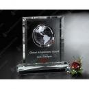 Clear Crystal Columbus Global Award