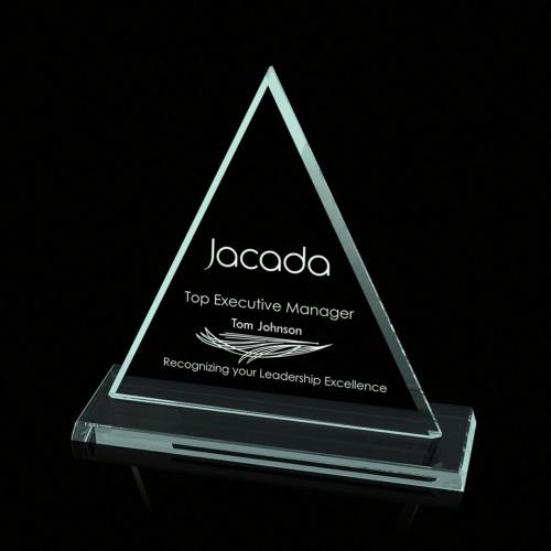 Corporate Awards - Princeton Jade Pyramid Glass Award