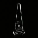 Pinnacle Starfire Obelisk Crystal Award