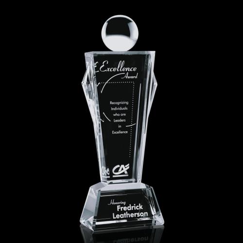 Corporate Awards - Conqueror Spheres Crystal Award