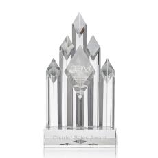 Employee Gifts - Jefferson Diamond Crystal Award