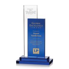 Employee Gifts - Duke Rectangle Crystal Award