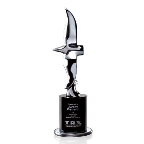Corporate Awards - Mikado Eagle Animals Crystal Award