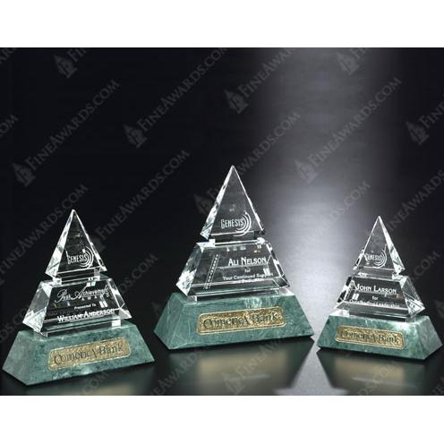 Corporate Awards - Marble & Granite Corporate Awards - Vandalia Pyramid Award