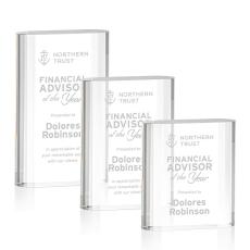 Merit Rectangle Crystal Award - Crystal Awards
