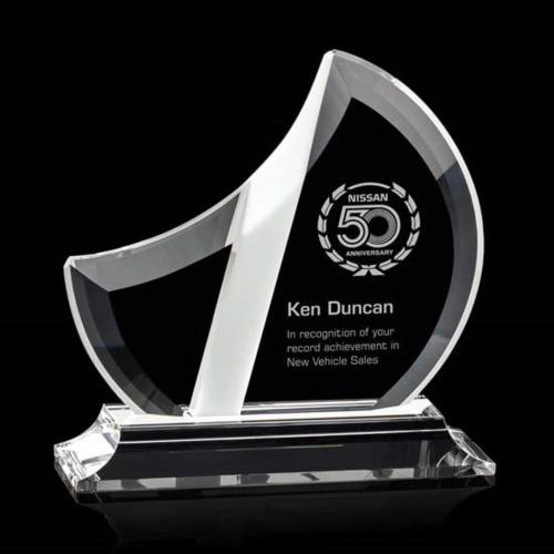 Corporate Awards - Gabriela Sail Crystal Award