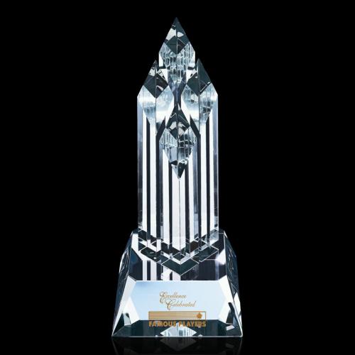 Corporate Awards - Ashwood Tower Obelisk Crystal Award