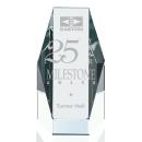 Hexagon Tower Obelisk Crystal Award