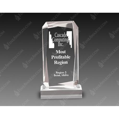 Corporate Awards - Acrylic Corporate Awards - Clear Acrylic Rectangle Award