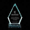 Iceberg Arrowhead Jade Glass Award