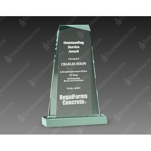 Corporate Awards - Jade Gem Acrylic Award