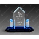 Blue Trident Optical Crystal Award