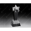 Clear Crystal Power Star Trophy