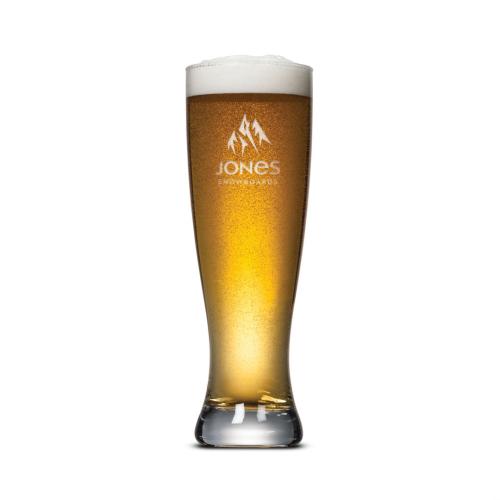 Corporate Recognition Gifts - Etched Barware - Sussex Pilsner - Deep Etch 