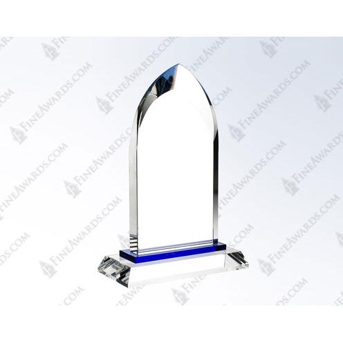 Corporate Awards - Service Awards - Blue Dignity Optical Crystal Award