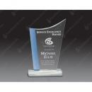 Blue Edge Optical Crystal Wave Award