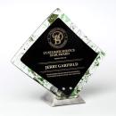 Solitaire Diamond Glass Award