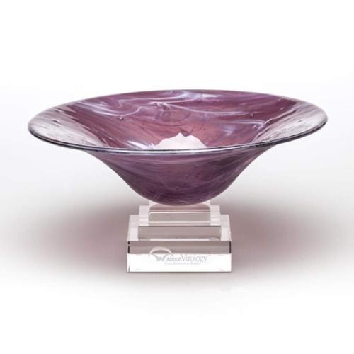 Corporate Awards - Glass Awards - Art Glass Awards - Reverie Cups & Bowl Glass Award