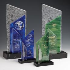 Employee Gifts - Sail Sail Glass Award