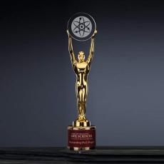 Employee Gifts - Transforming Achievement Circle Metal Award