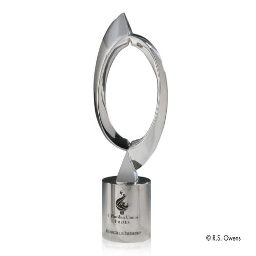 Corporate Awards - Modern Awards - Synergy Circle Metal Award