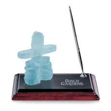 Employee Gifts - Inukshuk on Albion Pen Set - Chrome