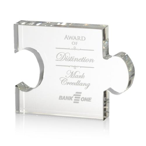 Corporate Awards - Rune Abstract / Misc Crystal Award