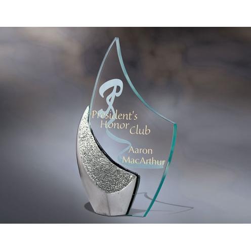 Corporate Awards - Glass Awards - Fini Glass Award