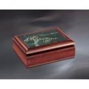 Private Stock Cherry Wood & Green Marble Jewelry Box Award