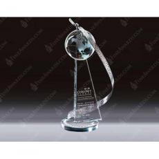 Employee Gifts - Crystal Above & Beyond Award