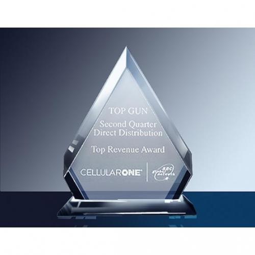 Corporate Awards - Crystal Awards - Diamond Awards - Regal Clear GlassDiamond Award