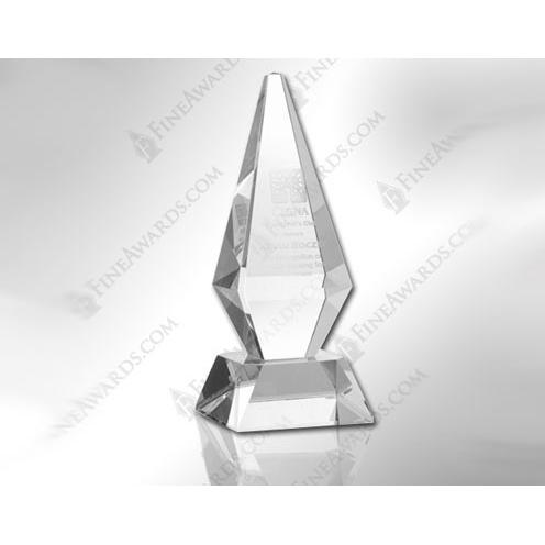 Corporate Awards - Crystal Awards - Obelisk Tower Awards - Crystal Excellence Award