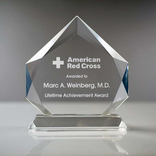 Color Globe Personalized Acrylic Award